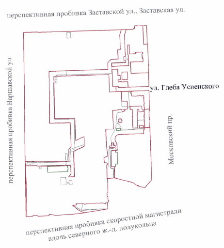 Постановление Правительства Санкт-Петербурга от 18.12.2014 N 1189 "О внесении изменений в постановление Правительства Санкт-Петербурга от 17.07.2007 N 864 в части, касающейся территории кварталов 42, 44 и 45, ограниченной перспективной пробивкой Заставской ул., Заставской ул., Московским пр., перспективной пробивкой скоростной магистрали вдоль северного ж.-д. полукольца, перспективной пробивкой Варшавской ул., в Московском районе, и утверждении проекта межевания территории кварталов 42, 44 и 45, ограниченной перспективной пробивкой Заставской ул., Заставской ул., Московским пр., перспективной пробивкой скоростной магистрали вдоль северного ж.-д. полукольца, перспективной пробивкой Варшавской ул., в Московском районе"