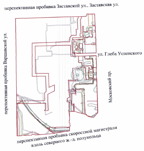 Постановление Правительства Санкт-Петербурга от 18.12.2014 N 1189 "О внесении изменений в постановление Правительства Санкт-Петербурга от 17.07.2007 N 864 в части, касающейся территории кварталов 42, 44 и 45, ограниченной перспективной пробивкой Заставской ул., Заставской ул., Московским пр., перспективной пробивкой скоростной магистрали вдоль северного ж.-д. полукольца, перспективной пробивкой Варшавской ул., в Московском районе, и утверждении проекта межевания территории кварталов 42, 44 и 45, ограниченной перспективной пробивкой Заставской ул., Заставской ул., Московским пр., перспективной пробивкой скоростной магистрали вдоль северного ж.-д. полукольца, перспективной пробивкой Варшавской ул., в Московском районе"