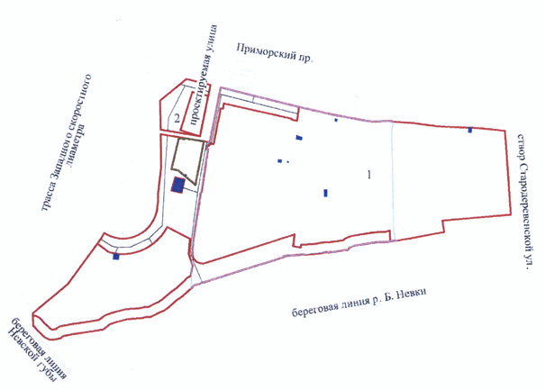 Постановление Правительства Санкт-Петербурга от 22.12.2014 N 1225 "Об утверждении проекта планировки с проектом межевания территории, ограниченной трассой Западного скоростного диаметра, Приморским пр., створом Стародеревенской ул., береговой линией р.Б.Невки, береговой линией Невской губы, в Приморском районе"