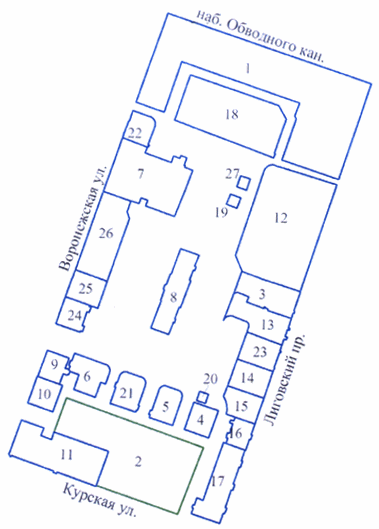 Постановление Правительства Санкт-Петербурга от 17.02.2015 N 143 "Об утверждении проекта планировки с проектом межевания территории, ограниченной наб.Обводного кан., Лиговским пр., Курской ул., Воронежской ул., во Фрунзенском районе"