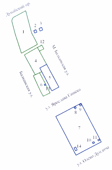 Постановление Правительства Санкт-Петербурга от 17.02.2015 N 144 "Об утверждении проекта планировки с проектом межевания территории, ограниченной Дунайским пр., М.Балканской ул., ул.Олеко Дундича, Балканской ул., во Фрунзенском районе"