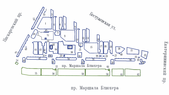 Постановление Правительства Санкт-Петербурга от 24.02.2015 N 216 "Об утверждении проекта планировки с проектом межевания территории, ограниченной Бестужевской ул., Екатерининским пр., пр.Маршала Блюхера, Пискаревским пр., в Красногвардейском районе"