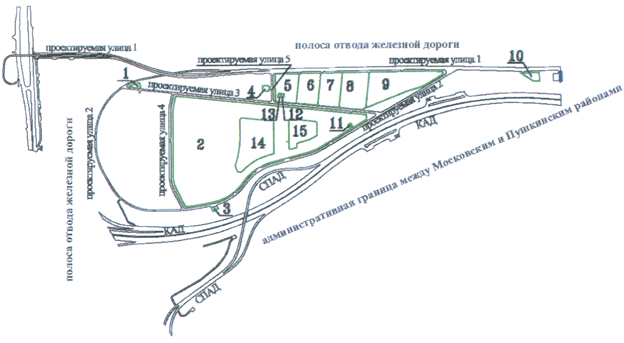Постановление Правительства Санкт-Петербурга от 06.10.2015 N 882 "Об утверждении проекта планировки территории, ограниченной полосой отвода железной дороги, административной границей между Московским и Пушкинским районами, в Московском районе"