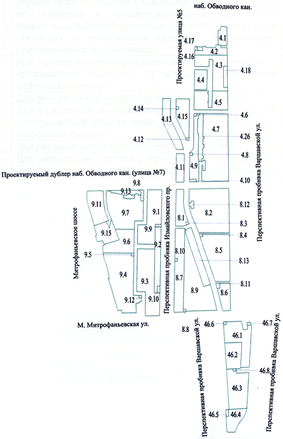 Постановление Правительства Санкт-Петербурга от 29.03.2016 N 208 "О внесении изменений в постановление Правительства Санкт-Петербурга от 17.07.2007 N 864 в части, касающейся территории кварталов 4, 5, 6, 8, 9, 10, 11, 12, 46 и 47, ограниченной наб.Обводного кан., перспективной пробивкой Варшавской ул., М.Митрофаньевской ул., Митрофаньевским шоссе, проектируемым дублером наб.Обводного кан. (улица N 7), перспективной пробивкой Измайловского пр., проектируемой улицей N 5, в Адмиралтейском и Московском районах, и утверждении проекта межевания территории кварталов 4, 5, 6, 8, 9, 10, 11, 12, 46 и 47, ограниченной наб.Обводного кан., перспективной пробивкой Варшавской ул., М.Митрофаньевской ул., Митрофаньевским шоссе, проектируемым дублером наб.Обводного кан. (улица N 7), перспективной пробивкой Измайловского пр., проектируемой улицей N 5, в Адмиралтейском и Московском районах"