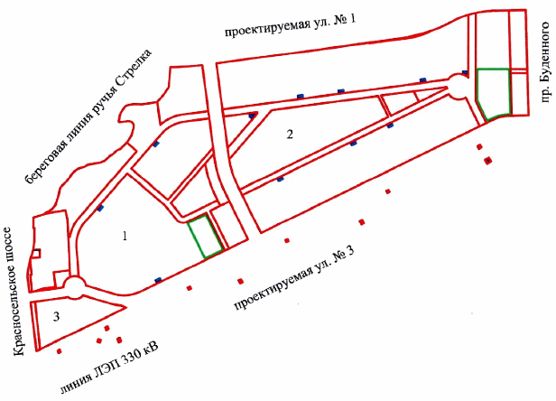 Постановление Правительства Санкт-Петербурга от 29.11.2019 N 833 "Об утверждении проекта планировки с проектом межевания территории, ограниченной Красносельским шоссе, береговой линией ручья Стрелка, проектируемой улицей N 1, пр.Буденного, проектируемой улицей N 3, линией ЛЭП 330 кВ, в Петродворцовом районе"