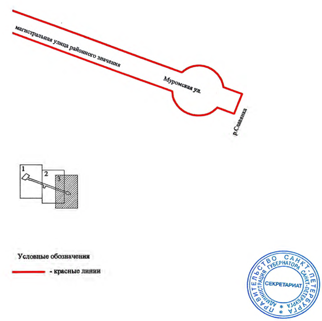 Постановление Правительства Санкт-Петербурга от 22.04.2025 N 257 "Об утверждении проекта планировки с проектом межевания территории для размещения линейного объекта регионального значения "Муромская ул. от Колпинского шоссе за р.Славянку"