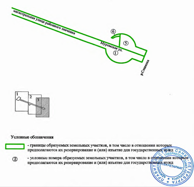 Постановление Правительства Санкт-Петербурга от 22.04.2025 N 257 "Об утверждении проекта планировки с проектом межевания территории для размещения линейного объекта регионального значения "Муромская ул. от Колпинского шоссе за р.Славянку"