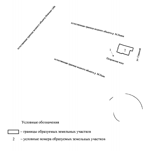 Постановление Правительства Санкт-Петербурга от 18.12.2025 N 1007 "О внесении изменений в постановление Правительства Санкт-Петербурга от 17.08.2011 N 1264 и утверждении проекта межевания территории квартала 3, ограниченной естественной границей водного объекта р. М. Нева, естественной границей водного объекта Невская губа, естественной границей водного объекта р. М. Невка, ул. Савиной, Петровской косой, в Петроградском районе, расположенной в границах территории исторического поселения федерального значения город Санкт-Петербург". Рис. 6