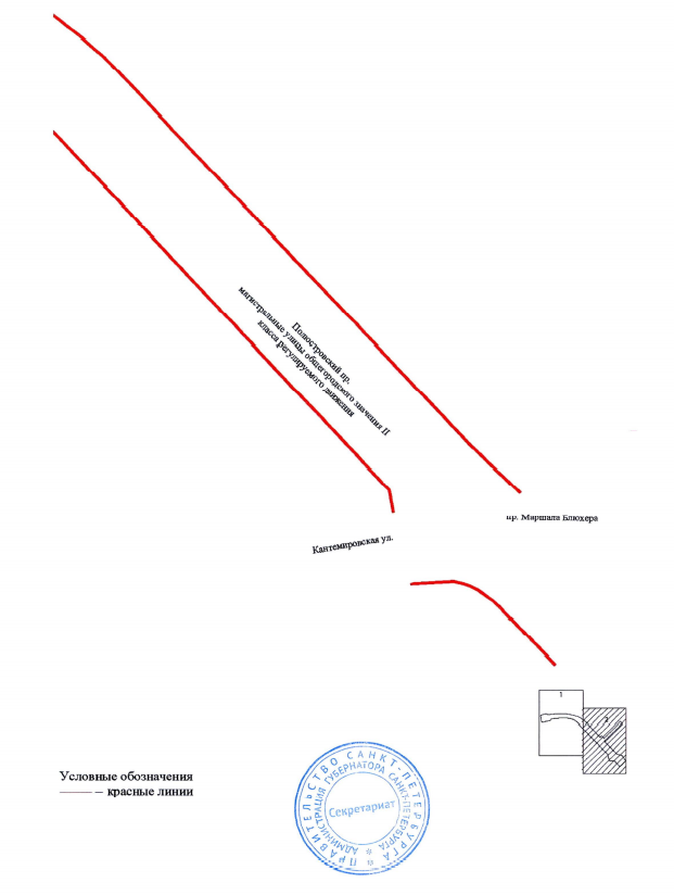 Постановление Правительства Санкт-Петербурга от 21.05.2026 N 347 "Об утверждении проекта планировки с проектом межевания территории для размещения линейного объекта регионального значения "Полюстровский пр. от пр. Маршала Блюхера до ул. Харченко с подключениями к ним". Рис. 8