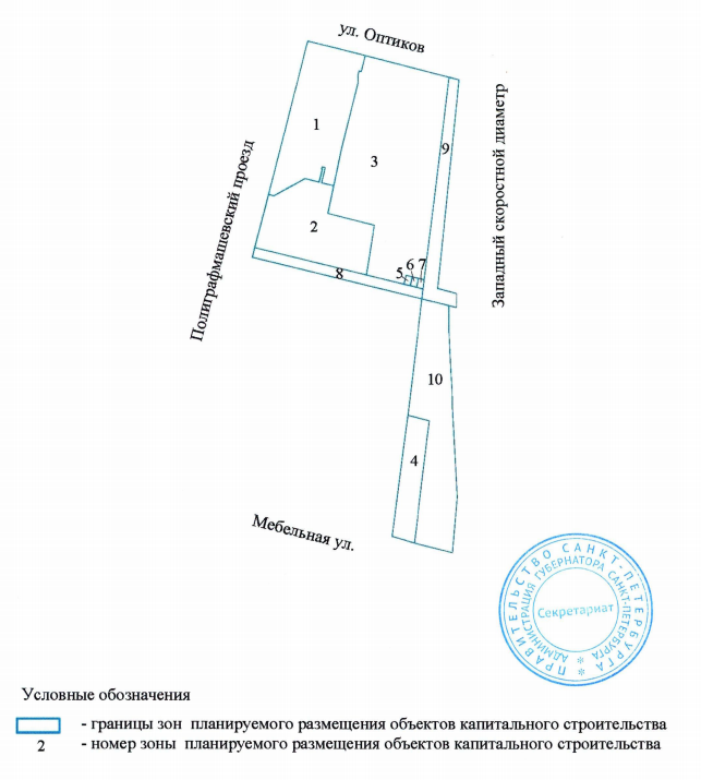 Постановление Правительства Санкт-Петербурга от 18.06.2026 N 483 "О внесении изменений в постановление Правительства Санкт-Петербурга от 09.02.2010 N 137". Рис. 1