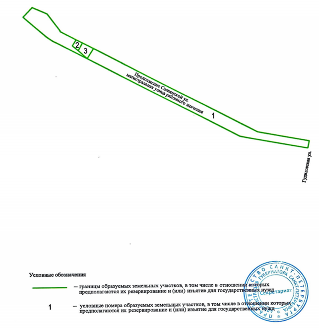 Постановление Правительства Санкт-Петербурга от 13.07.2026 N 567 "Об утверждении проекта планировки с проектом межевания территории для размещения линейного объекта регионального значения "Продолжение Славянской ул., в параметрах магистральной улицы районного значения, от Гудиловской ул. до Рыбацкого моста". Рис. 4